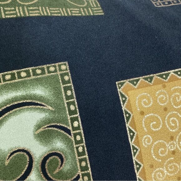 Drapers & Damons Petite Mosaic Tile Print Microfiber Bomber Jacket Black PM - Picture 8 of 14